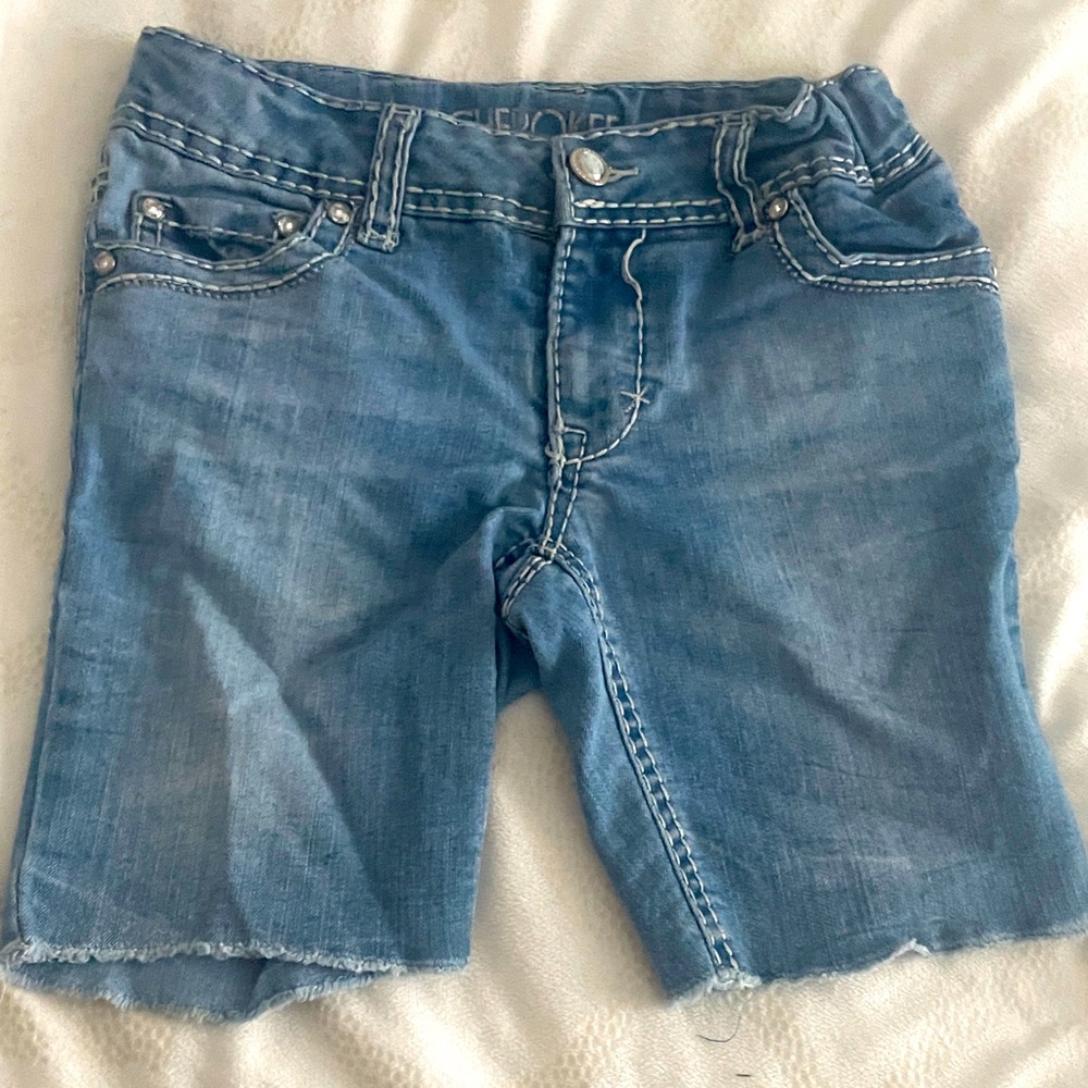 Cherokee Light Blue Jean Shorts for Women